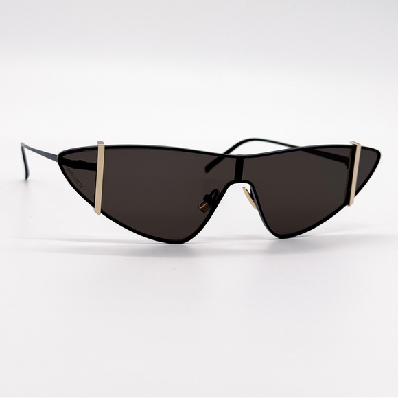 NEW SAINT LAURENT SL536 001 BLACK CAT EYE WOMEN SL 536 SUNGLASSES SAINT LAURENT - Picture 5 of 11